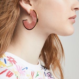Cult Gaia Aria Hoop Earrings